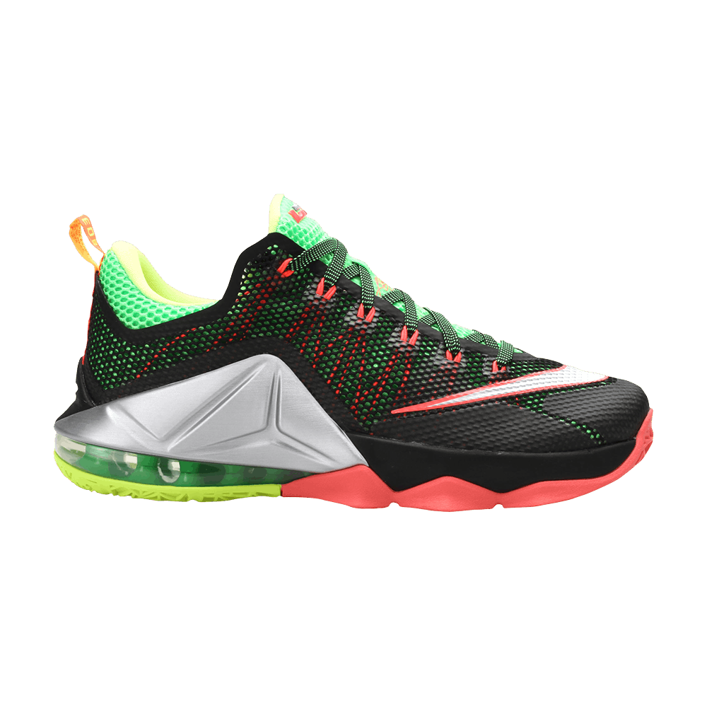 lebron 12 low black