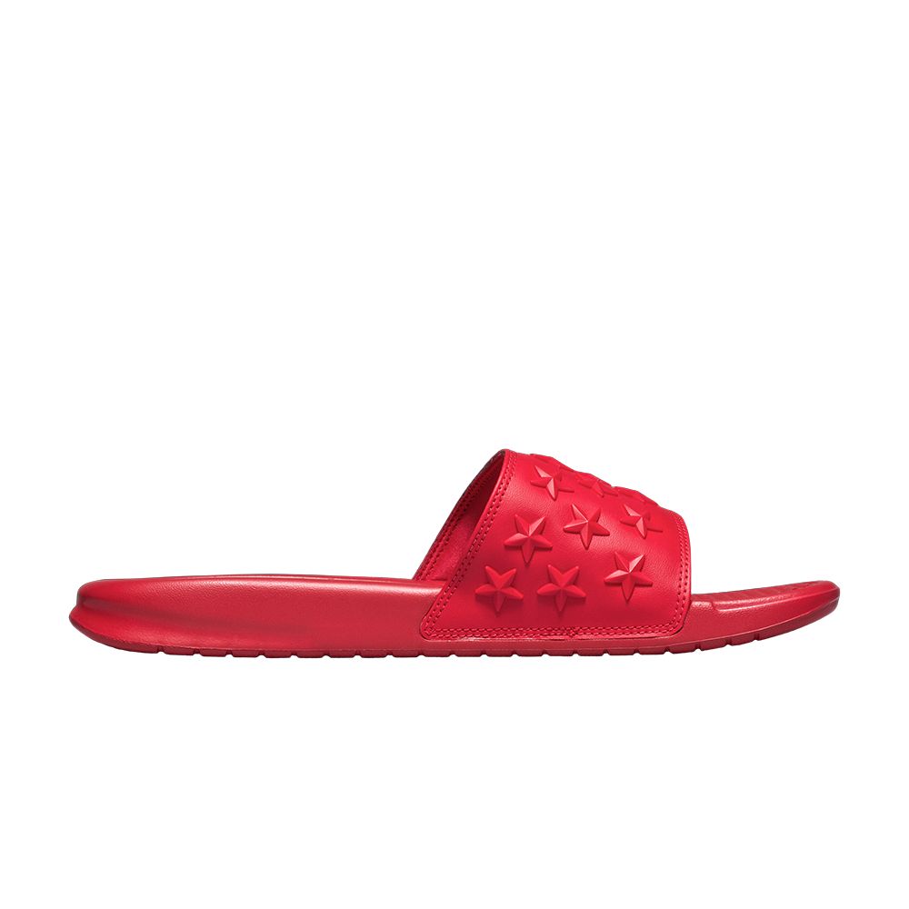 Nike Benassi JDI DS | Red | Men's Size 10 - 807909-666