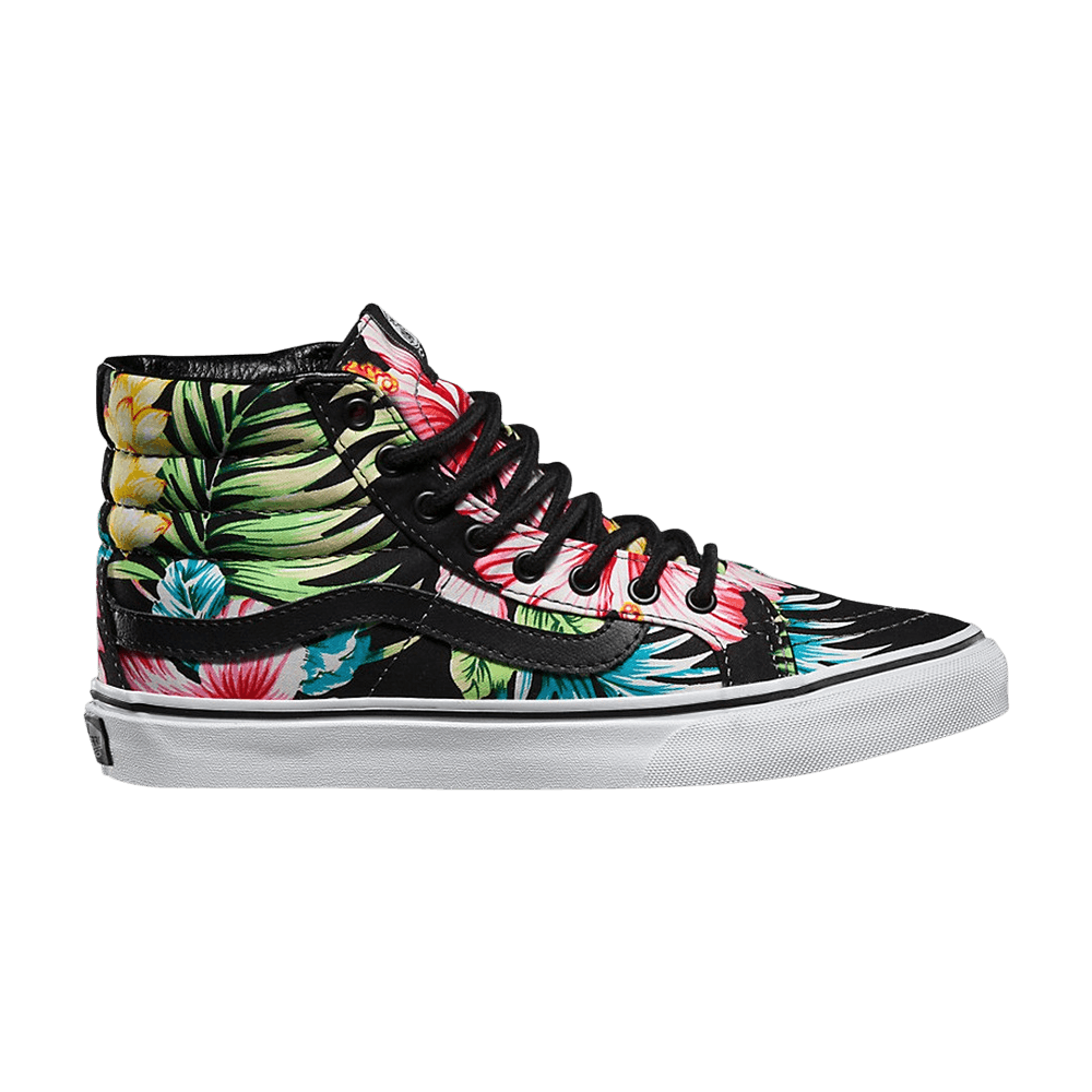 vans sk8 hi hawaiian floral