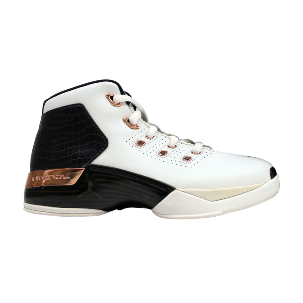 Air Jordan 17+ OG GS 'Copper' 2002 | White | Kid's Size 11.5 - 304780-108