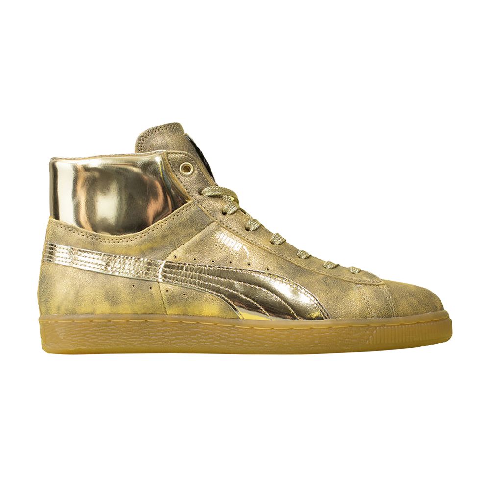 Puma Meek Mill x Suede Classic Mid '24K Gold' | Men's Size 9 - 358258-01