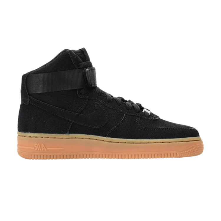 Achetez des Wmns Air Force 1 High Black Suede Gum 749266 001 GOAT FR