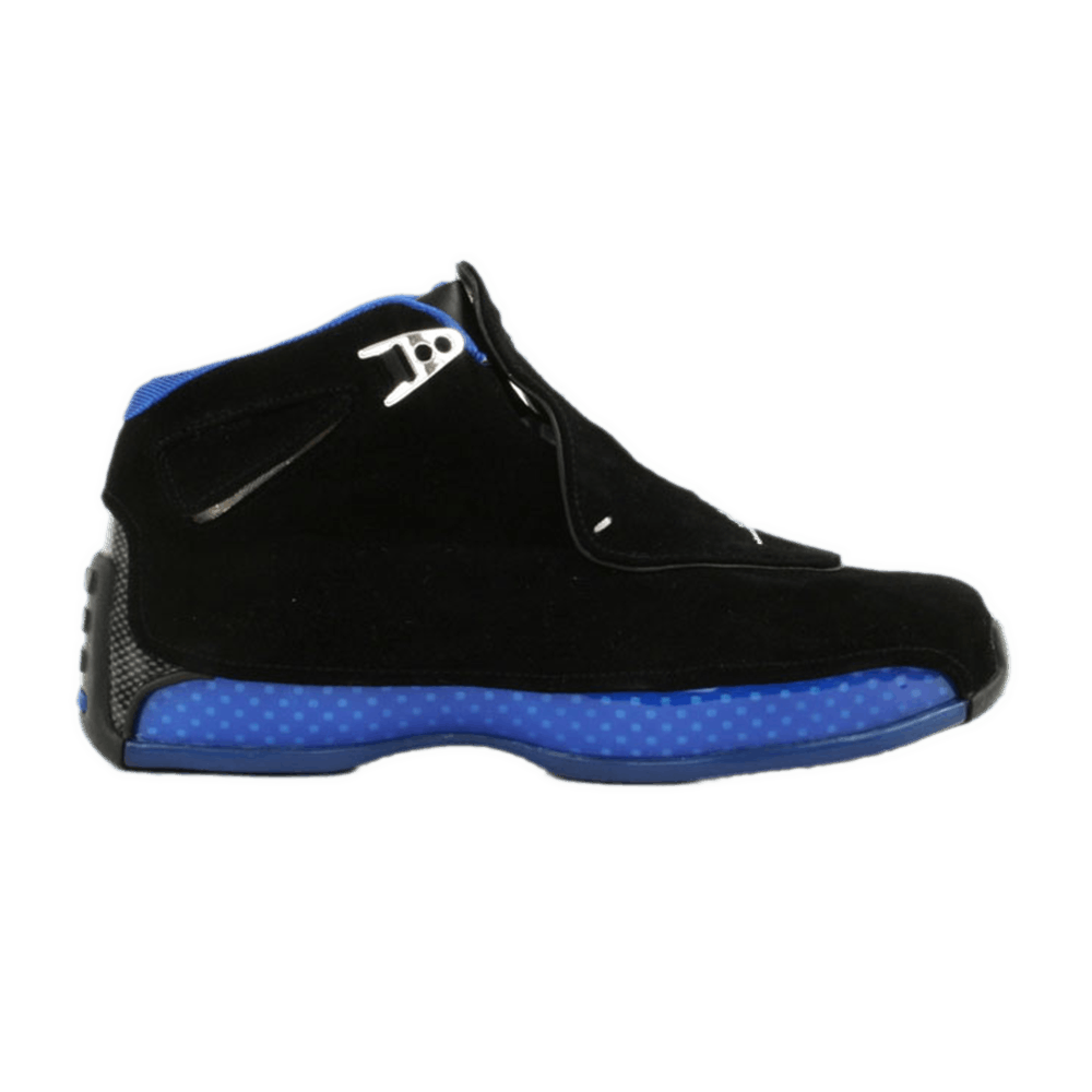 black blue jordan 18