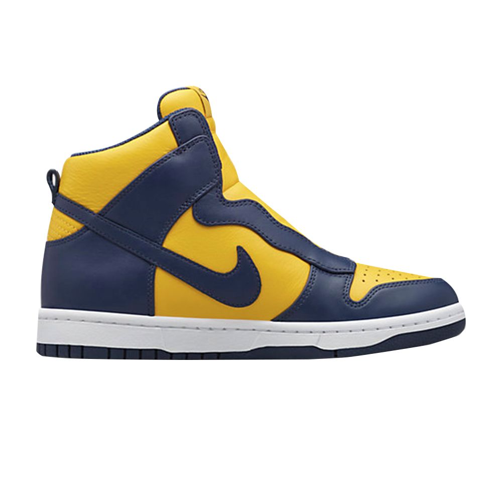 sacai x wmns NikeLab Dunk Lux 'Varsity Maize Navy' | Yellow | Women's Size 9 - 776446-447