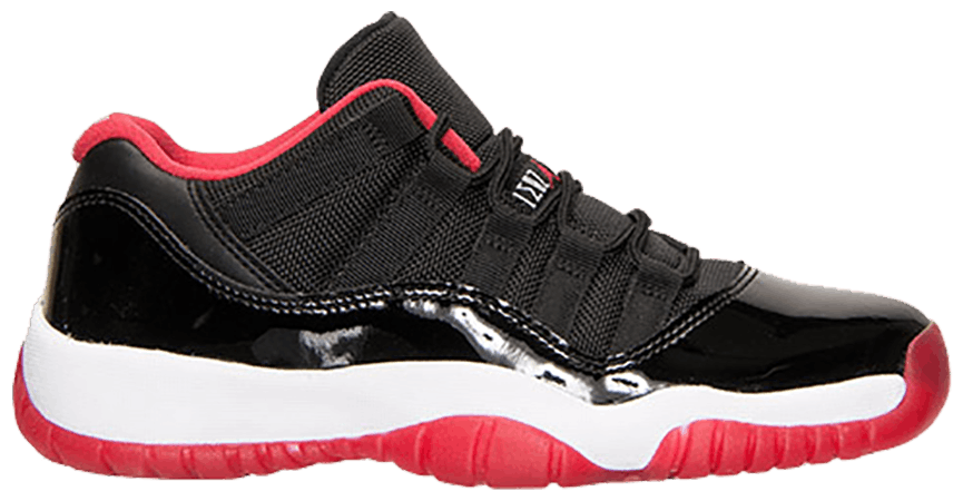 Buy Air Jordan 11 Retro Low BG 'Bred' 528896 012 GOAT