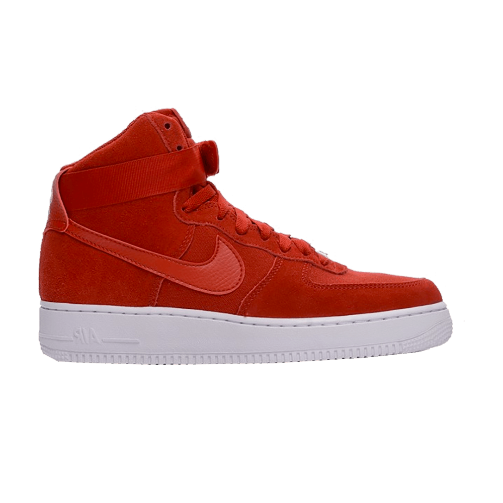 nike air force 1 high 07 gym red