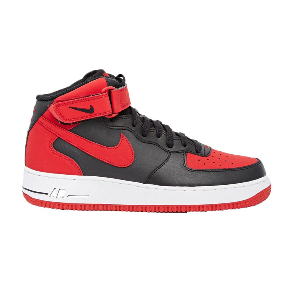 Nike Air Force 1 Mid '07 'Black Gym Red' | Men's Size 8