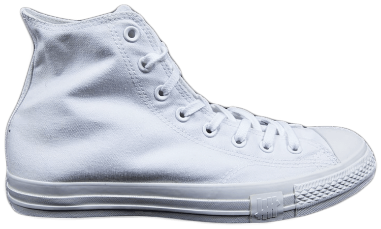 Undeafeated x Fragment Design x Converse Chuck Taylor All Star Spec Hi White