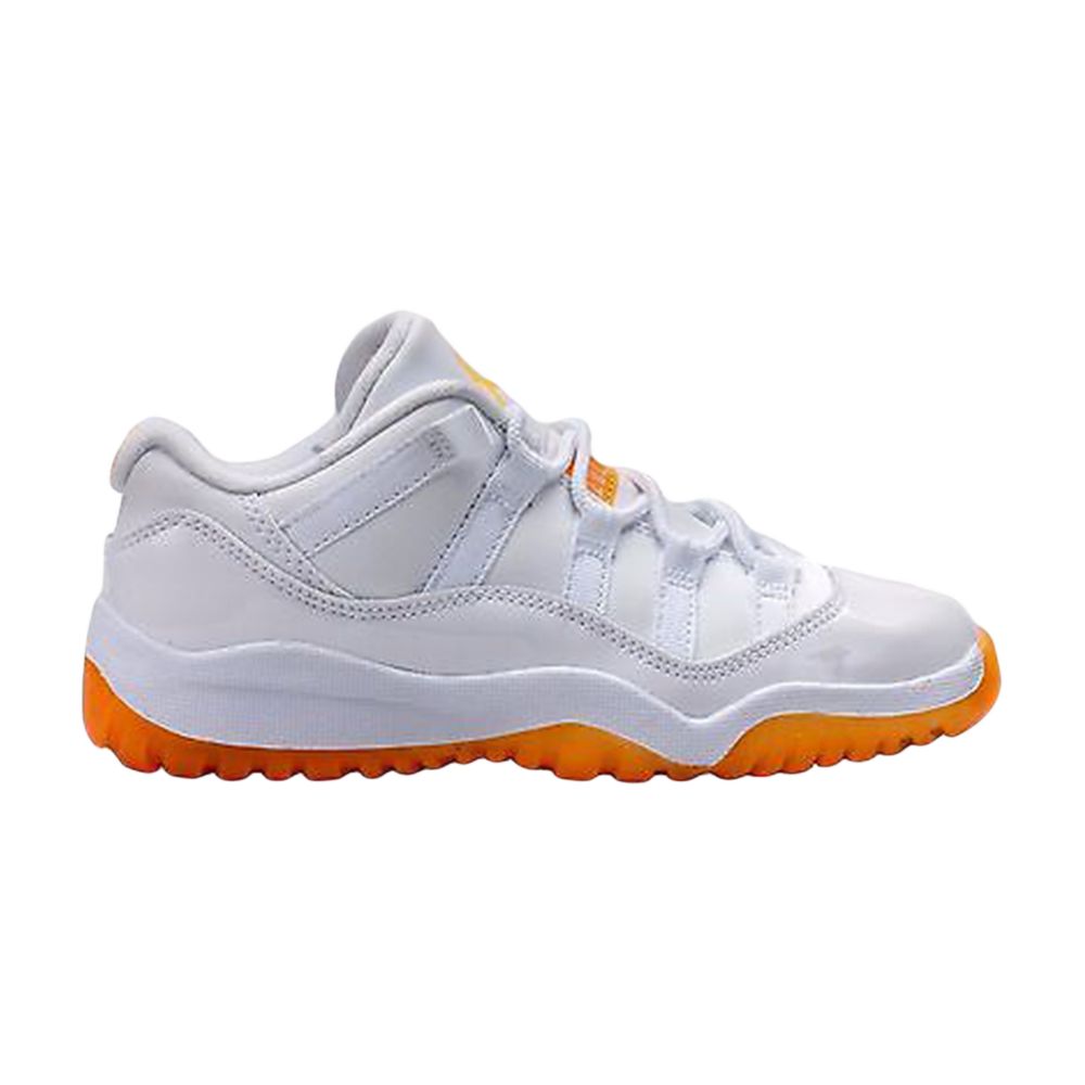 Air Jordan 11 Retro Low GP 'Citrus' | White | Kid's Size 3