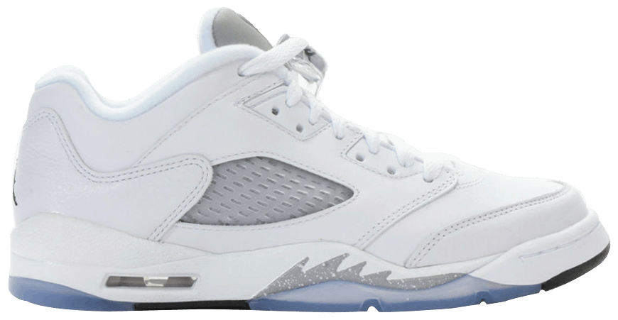 Buy Air Jordan 5 Retro Low GS 'White Wolf Grey' - 819172 122 | GOAT
