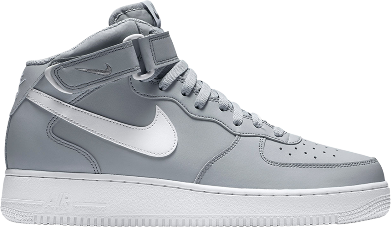 Buy Air Force 1 Mid '07 'Wolf Grey' - 315123 033 | GOAT