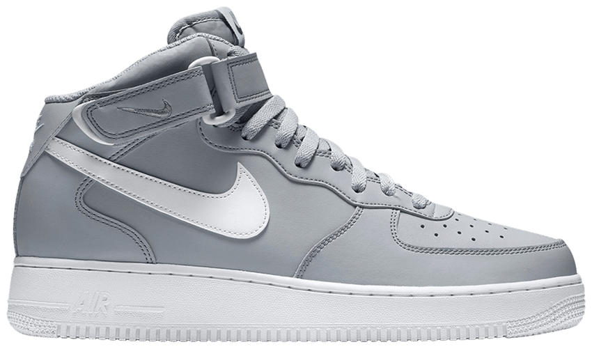 transparent white grey af1