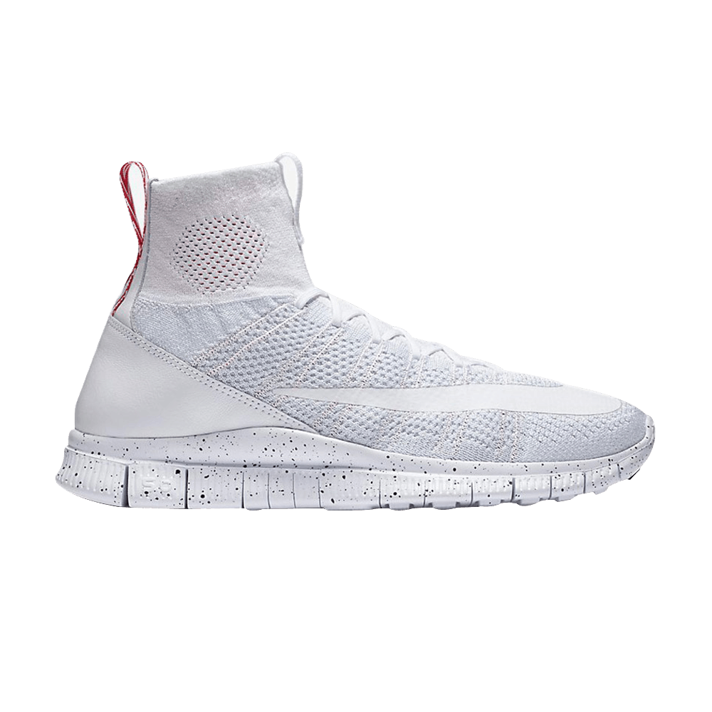 Free Flyknit Mercurial 'Triple White 