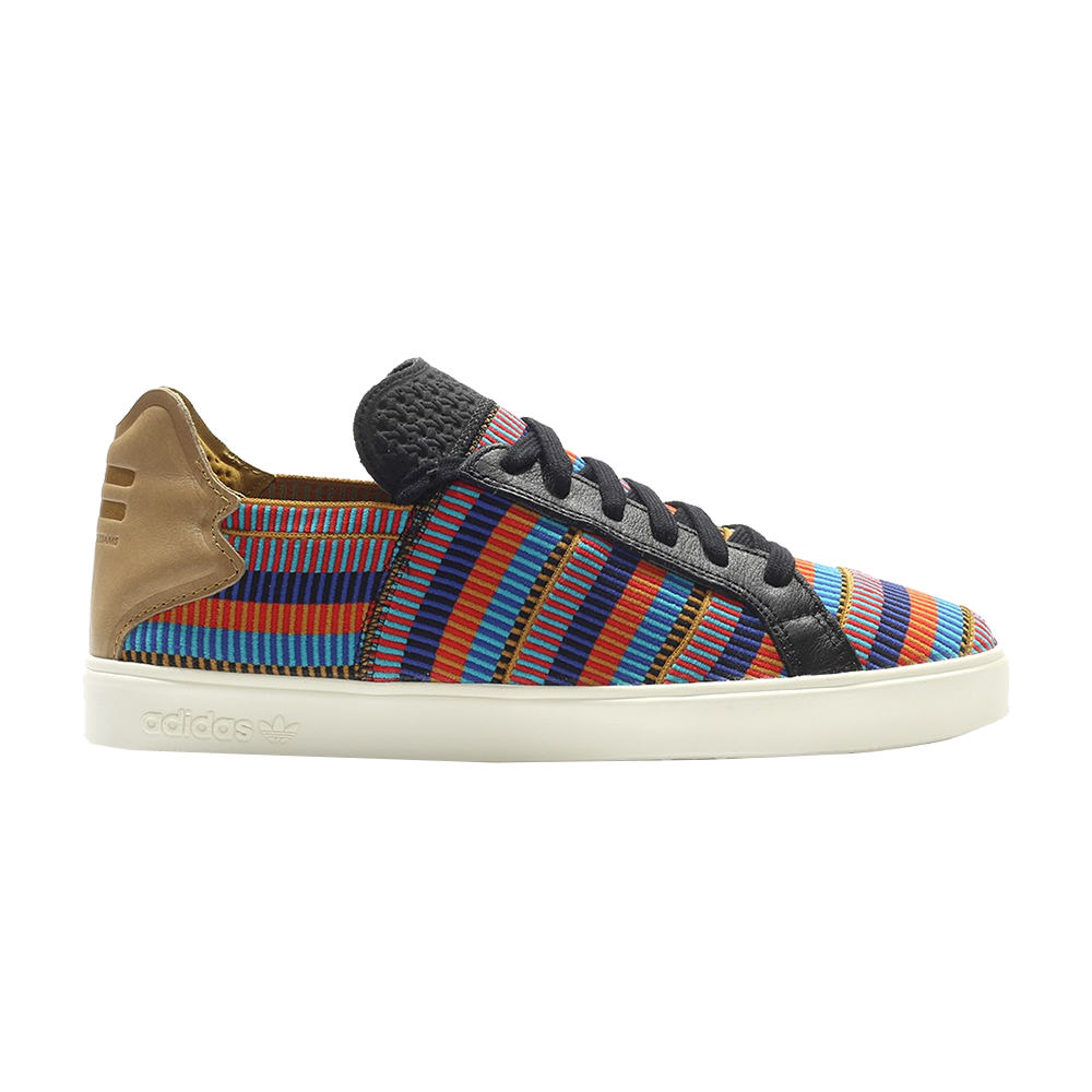 Pre-owned Adidas Originals Pharrell X Elastic Lace Up 'pink Beach' In Multi-color