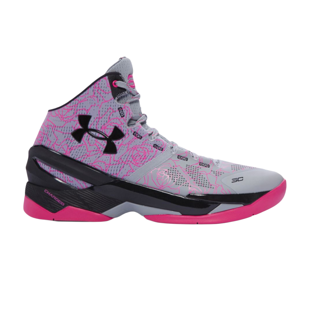 Pre-owned Under Armour Curry 2 'mother's Day' In Grey