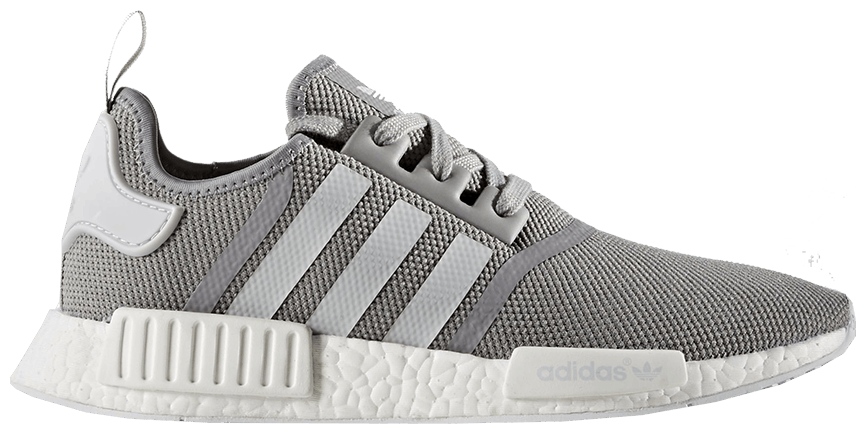 nmd r1 grey and white