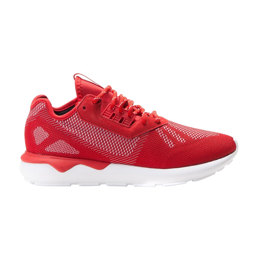 adidas Tubular Runner Weave 'Scarlet' | Red | Men's Size 8.5