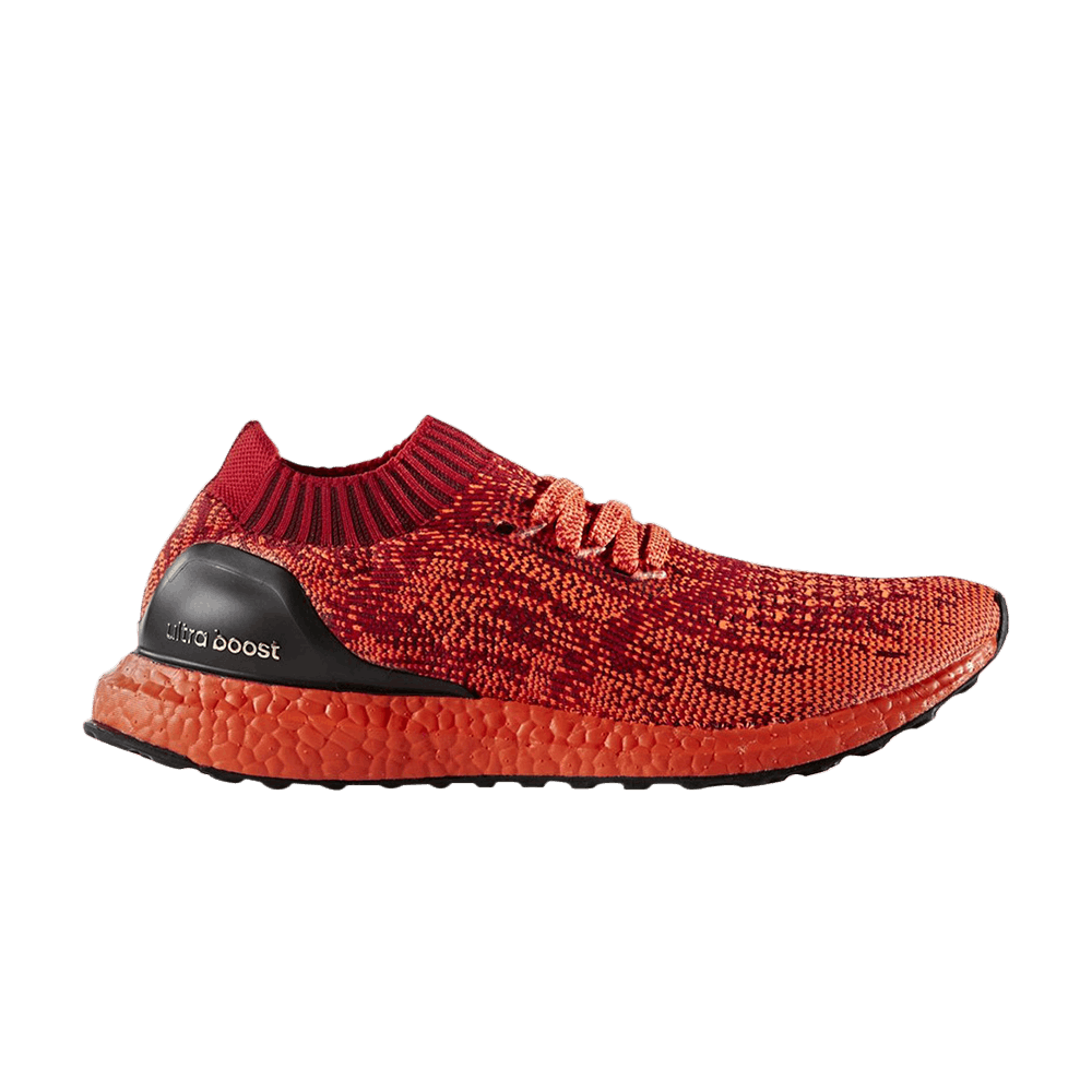 Ultra boost uncaged grey red clearance