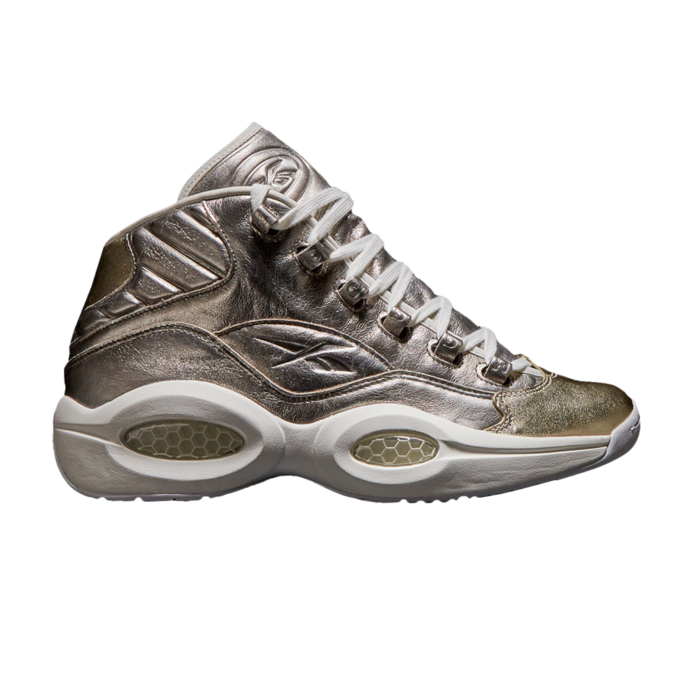 Pre-owned Reebok Question Mid 'celebrate' In Grey