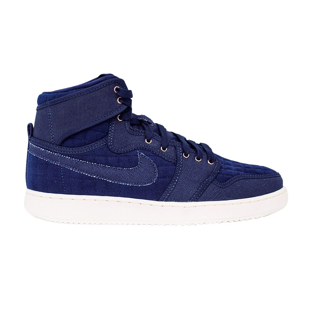 AJKO High OG Canvas 'Obsidian' | Blue | Men's Size 8.5
