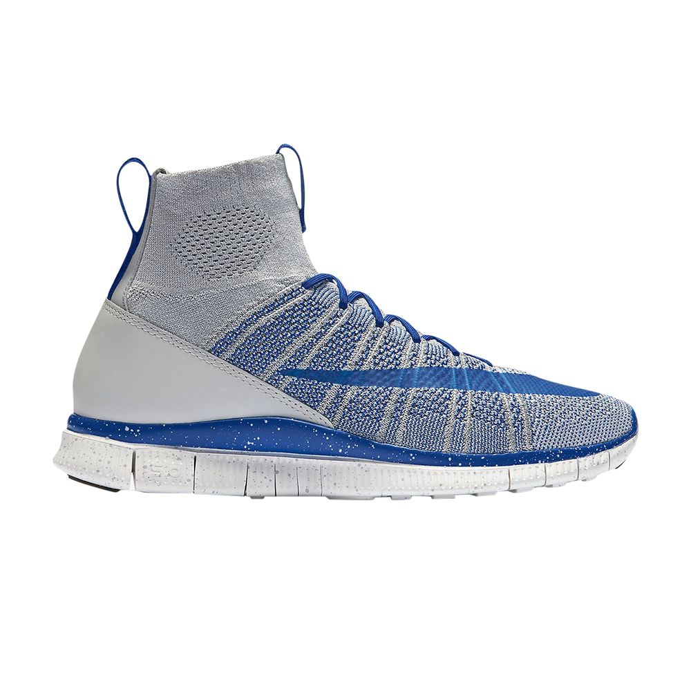 Nike Free Flyknit Mercurial 'Wolf Grey Game Royal' | Men's Size 9