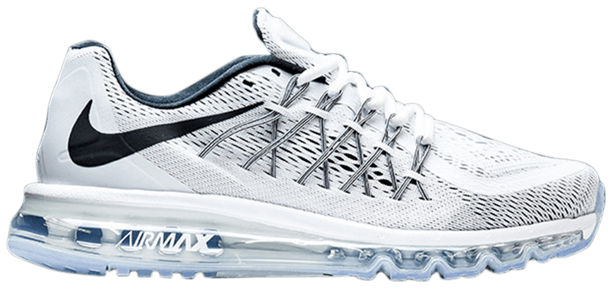 nike air max 2015 white black