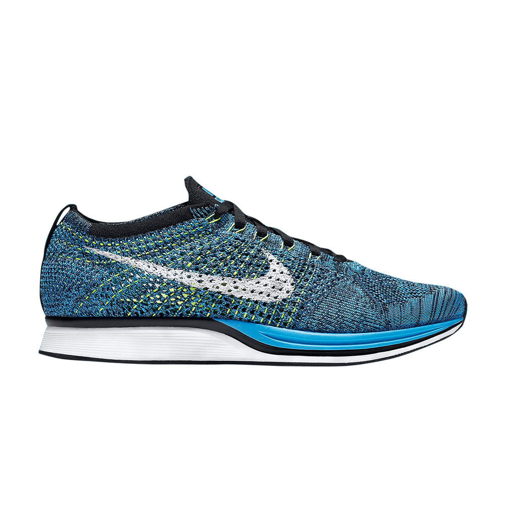 flyknit racer blue glow