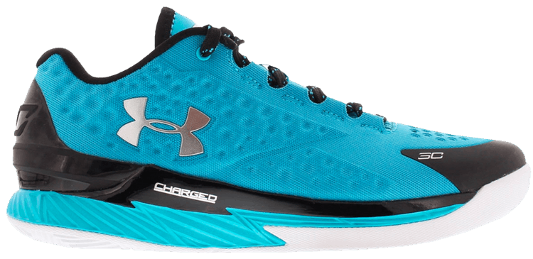 Curry one low blue deals