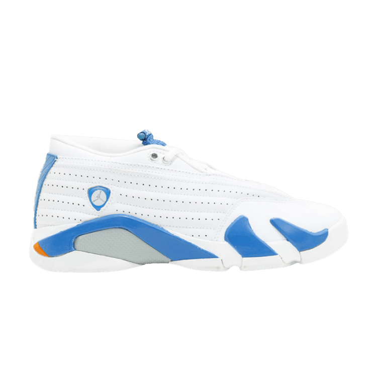 Buy Air Jordan 14 Retro Low GS Pacific Blue 312568 141 GOAT