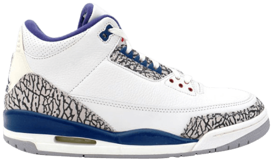 Air Jordan 3 Retro True Blue 2009 Sample