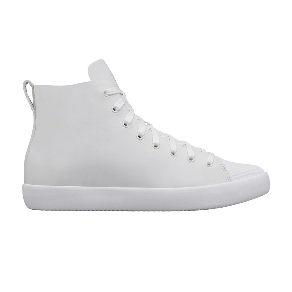 Pre-owned Converse Htm X Nikelab X Chuck Taylor All Star Modern Hi 'triple White' | Men's Size 11.5