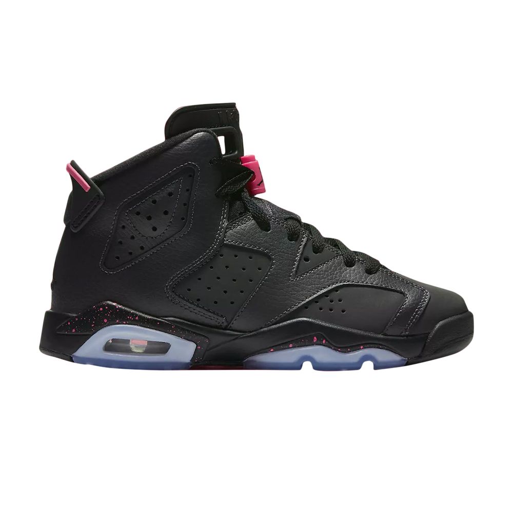 Air Jordan 6 Retro GS 'Hyper Pink' | Black | Kid's Size 6