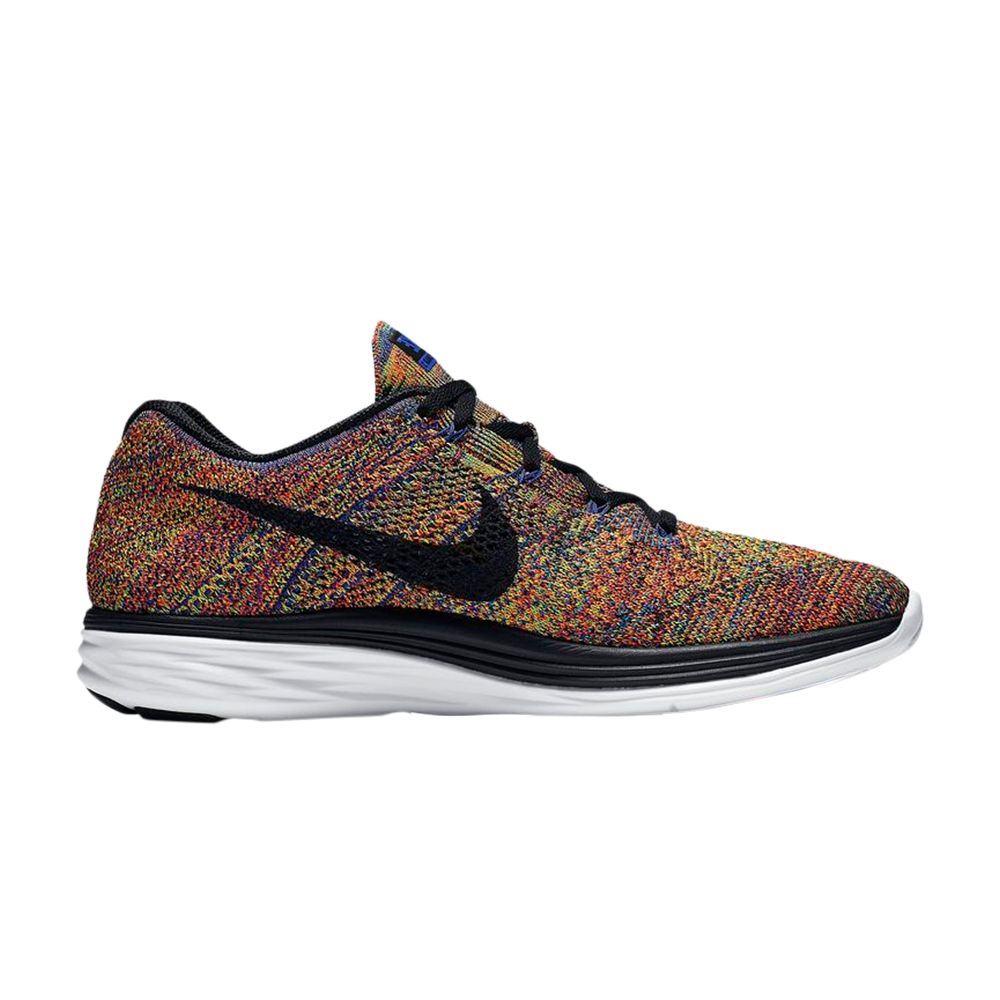Nike Flyknit Lunar 3 'Multicolor' | Multi-Color | Men's Size 9.5 - 698181-408