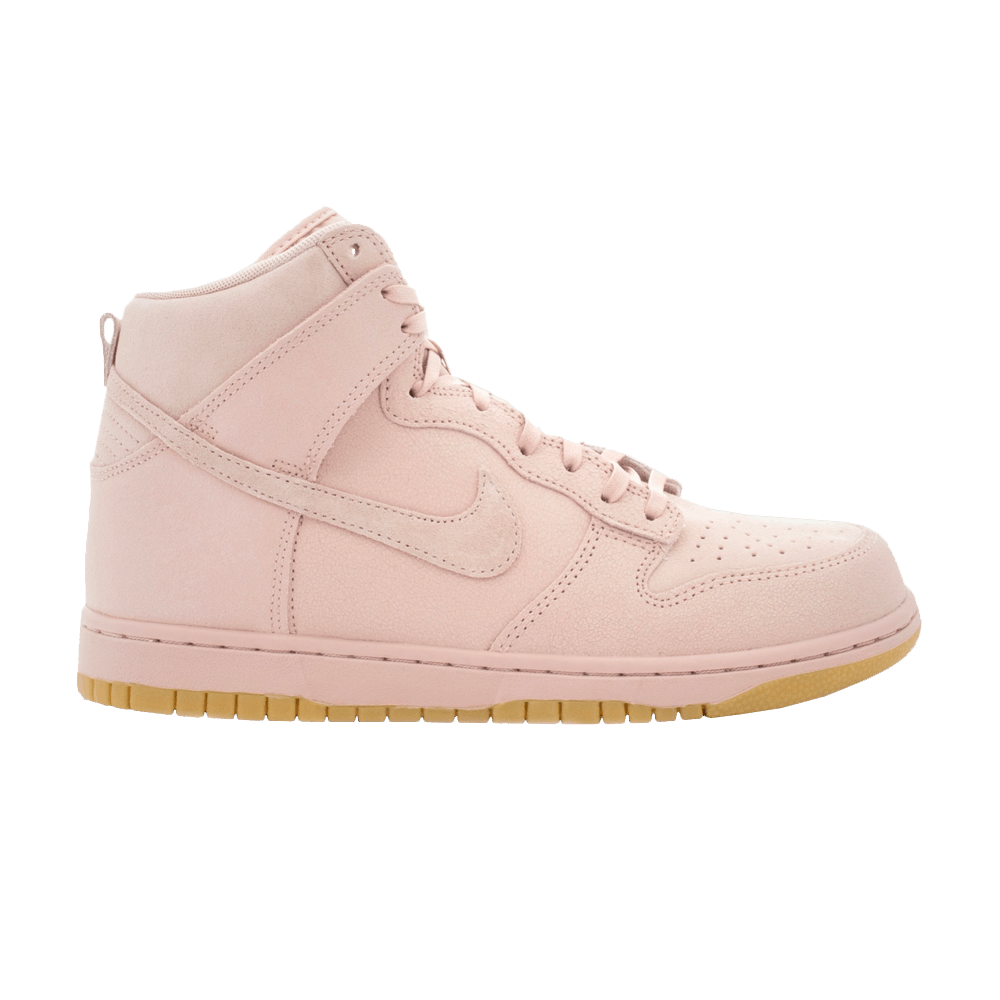 nike dunk high premium oxford pink