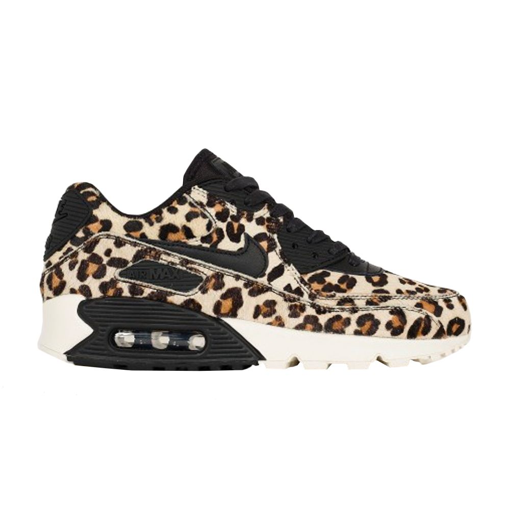 Pre-owned Nike Wmns Air Max 90 'leopard' In Black