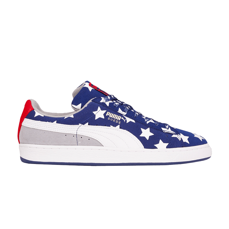 Size 11.5 Suede RWB 4th of July