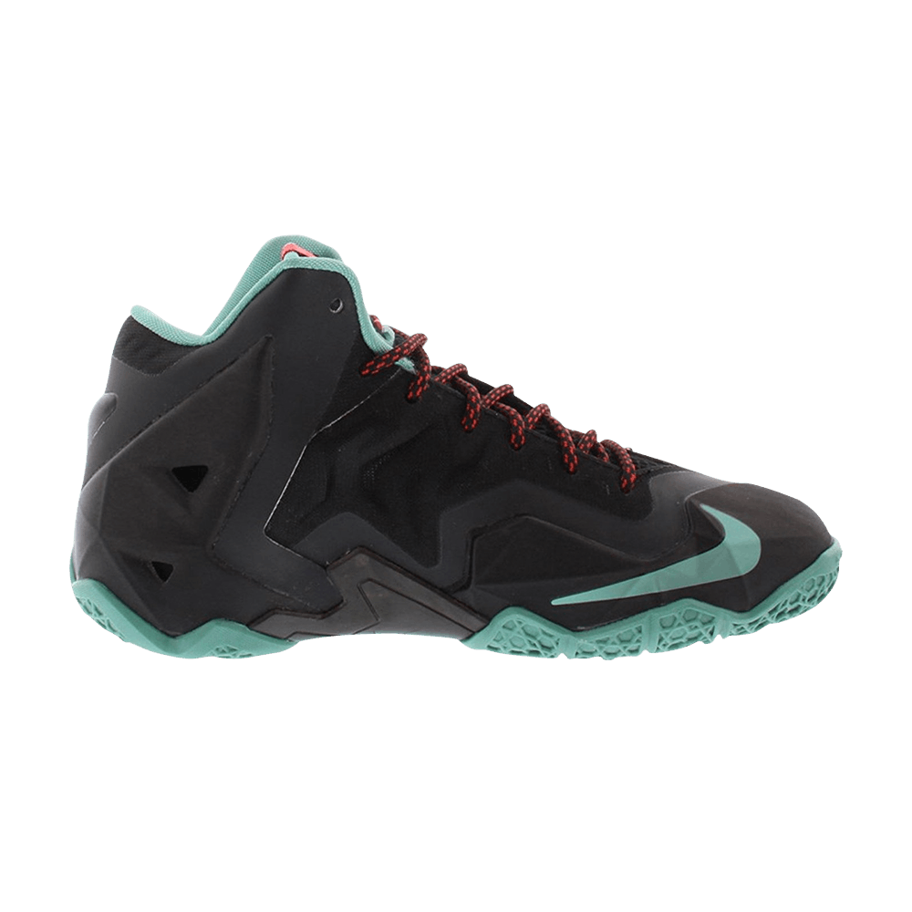 lebron 11 green and black
