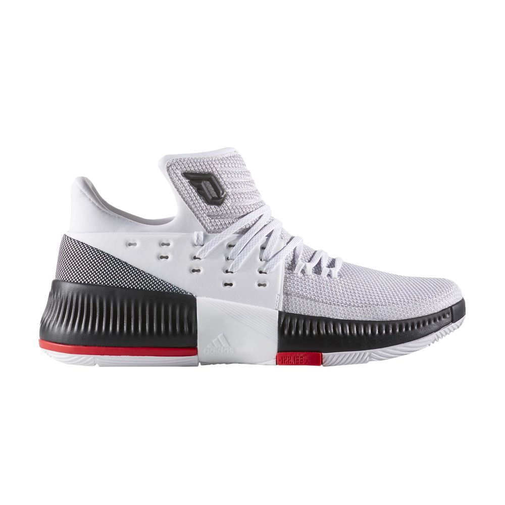 adidas D Lillard 3 'Rip City' | White | Men's Size 11