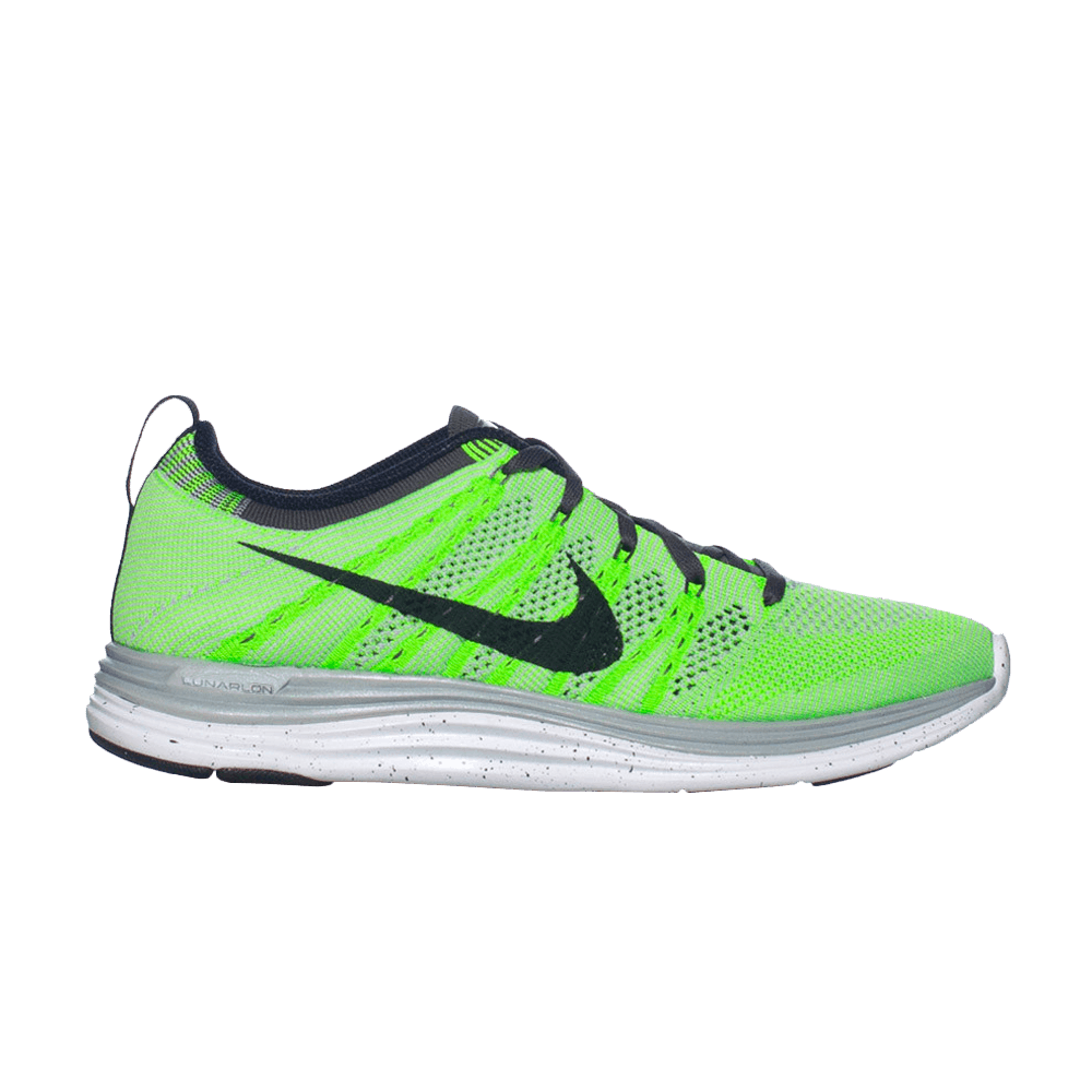 nike flyknit lunar 1 green