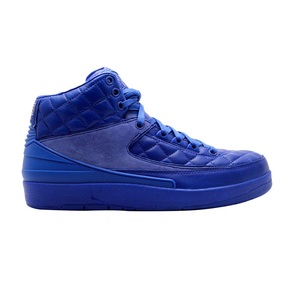 Just Don x Air Jordan 2 Retro 'Don C' Sample | Blue | Men's Size 10.5 - H014-MNJDLS-031-496950