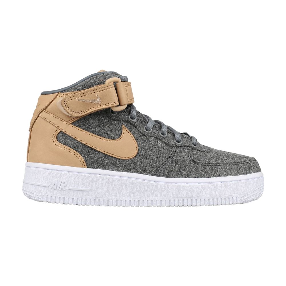 Nike Wmns Air Force 1 07 Mid Leather Premium 'Cool Grey' | Women's Size 8