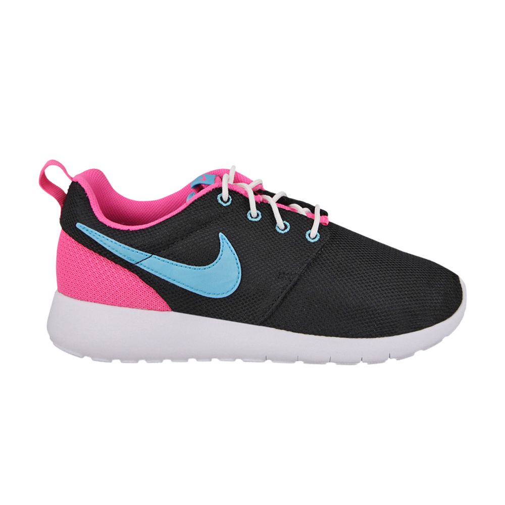 Pre-owned Nike Roshe One Gs 'black/pink Blast' | Kid's Size 6