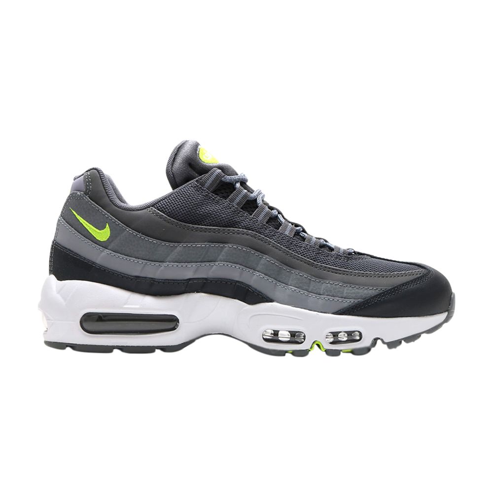 Nike Air Max 95 Essential 'Neon Remix' | Grey | Men's Size 11 - 749766-019