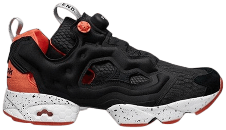 END x Reebok InstaPump Fury Black Salmon