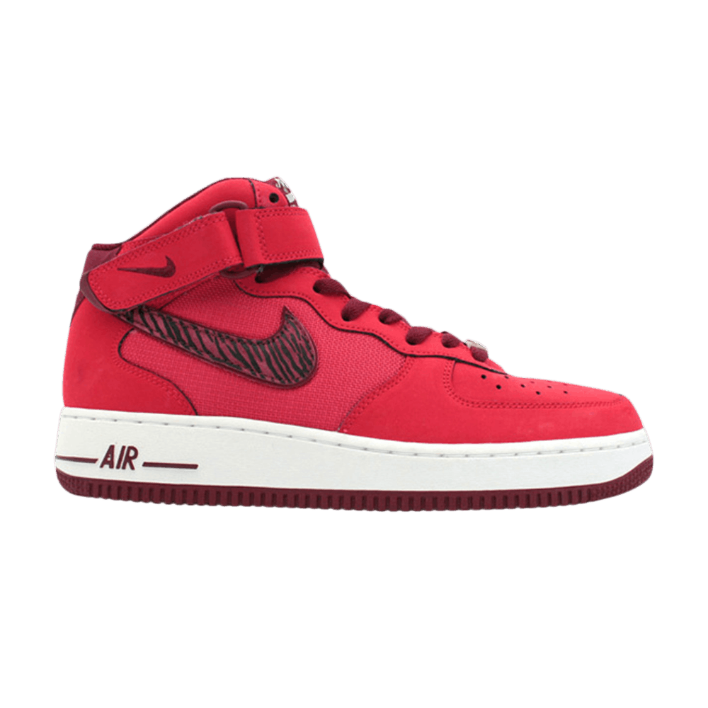 Air Force 1 Mid '07 'Red Zebra' | GOAT