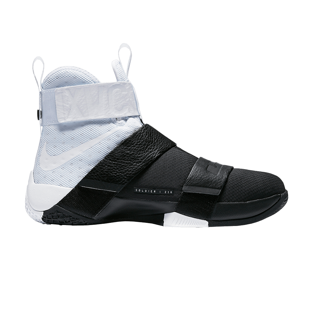 LeBron Soldier 10 Pinnacle 'White Black 