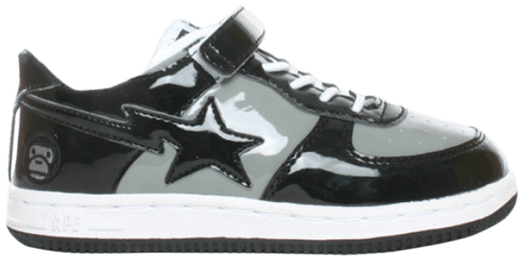 Bapesta FS 022 Low Baby Milo   White Orange