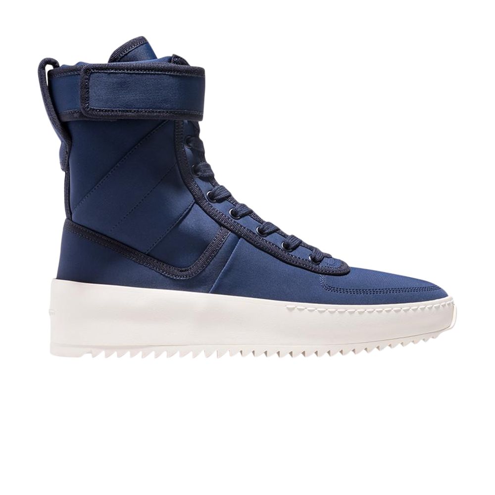 Pre-owned Fear Of God Kith X Military Sneaker 'new York Blue' | Men's Size 41