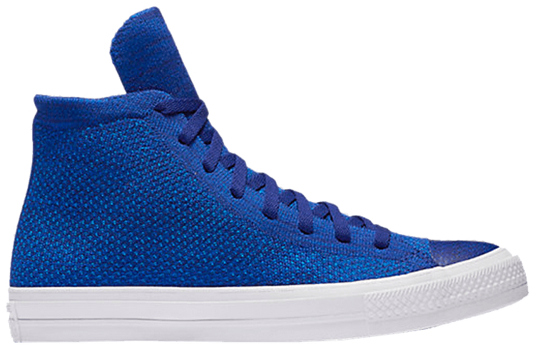 Buy Chuck Taylor All Star Flyknit Hi Indigo 156733C 419 GOAT