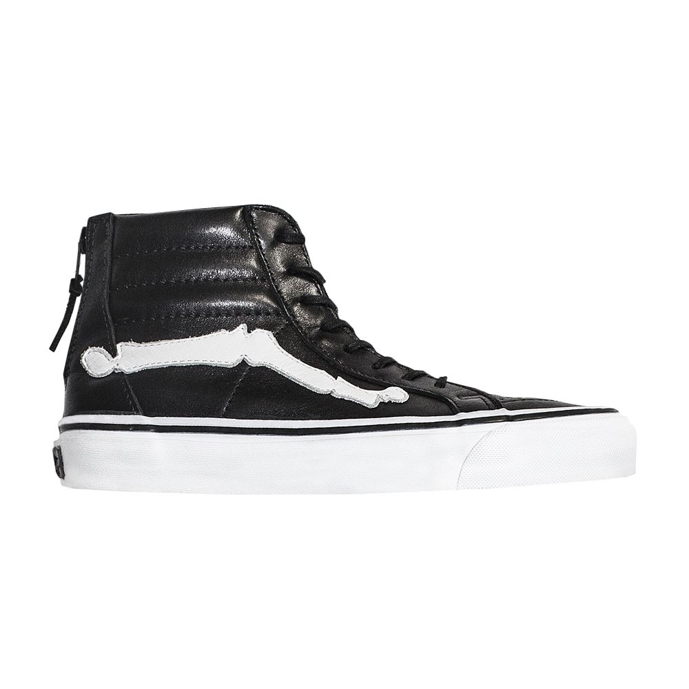 Vans Blends x Sk8-Hi Zip LX 'Bones' | Black | Men's Size 10.5 - VN-0OZJ9JN